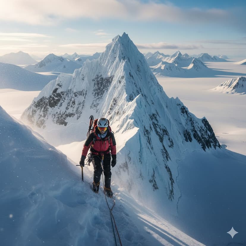 Antarctic Climbing